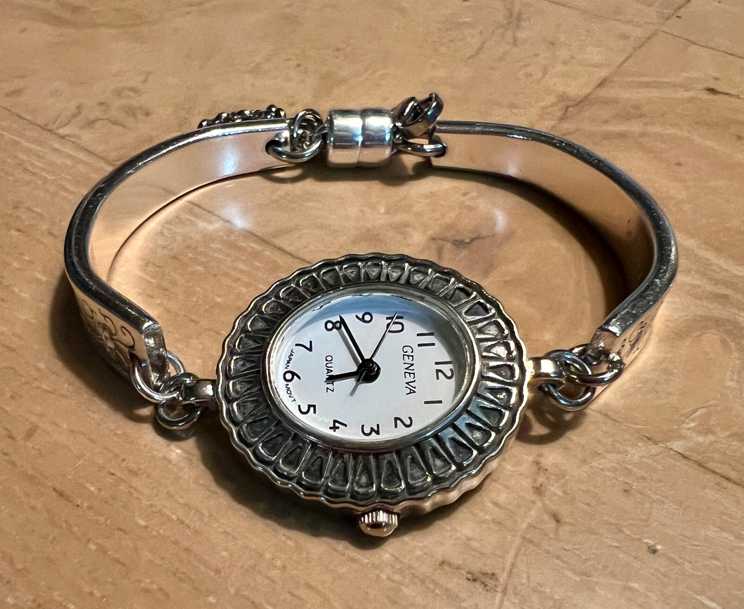 Silver Lace Watch