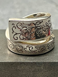 Silver Lace Ring #6