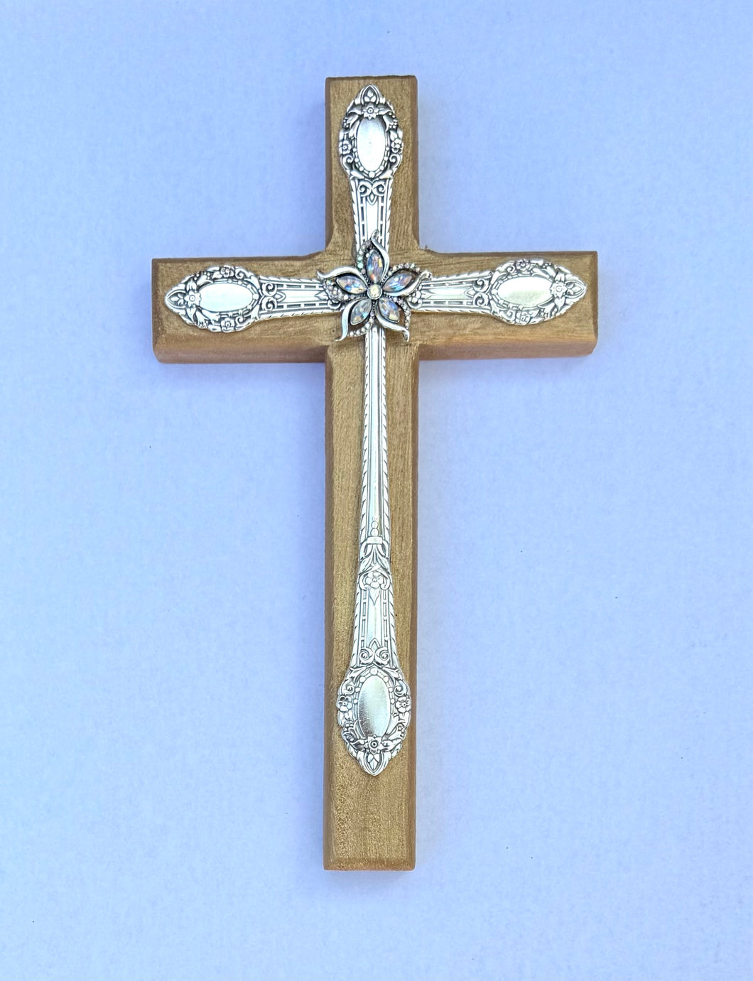 Rendevous Gold Sparkly Cross #24
