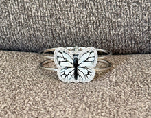 Butterfly Broach Hinged Bracelet