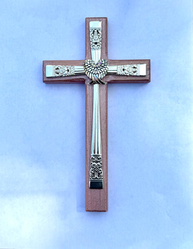 Coronation Pink Sparkly Cross #31