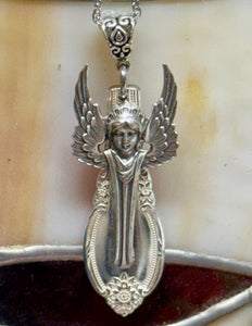 “Remembrance” Angel Necklace #24