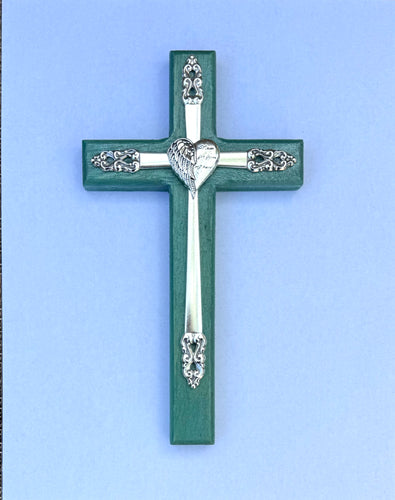 King Fredrick Green Sparkly Cross #25