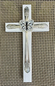 “Silver Mist-Marigold” Cross #16