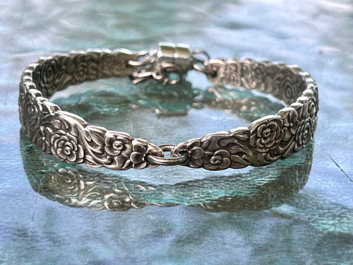 Floral Bouquet Spoon Bracelet