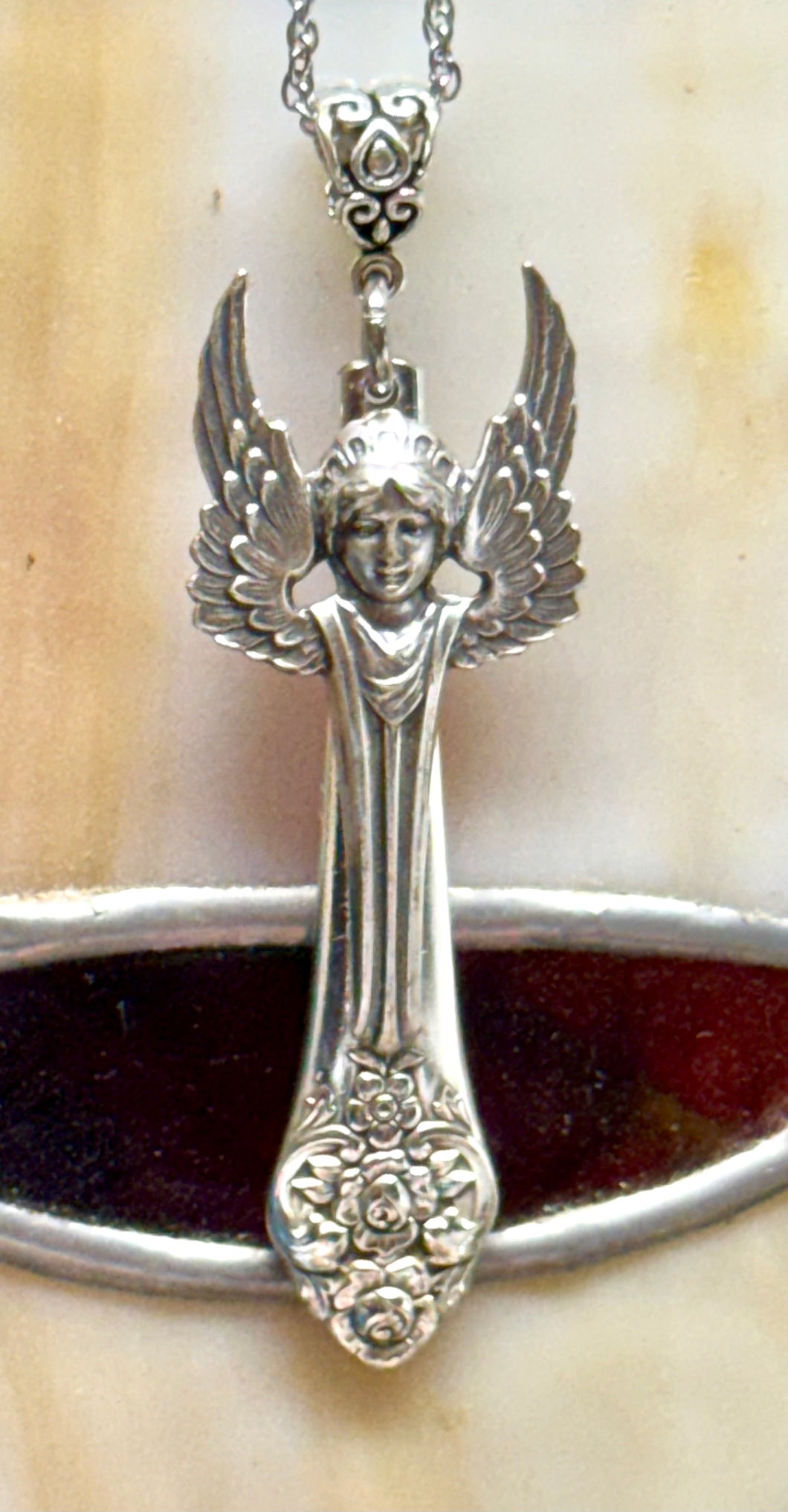 “Plantation” Angel Necklace #23