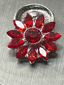 Red Crystal  Flower #103