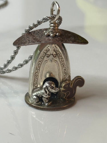 “Unknown” Dog House Necklace #7