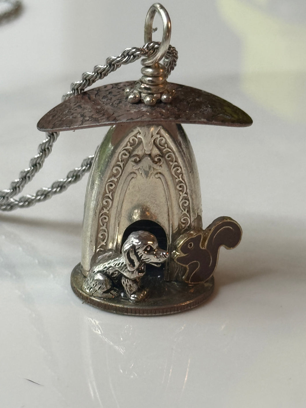 “Unknown” Dog House Necklace #7