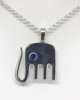 Elephant 2025 fork necklace