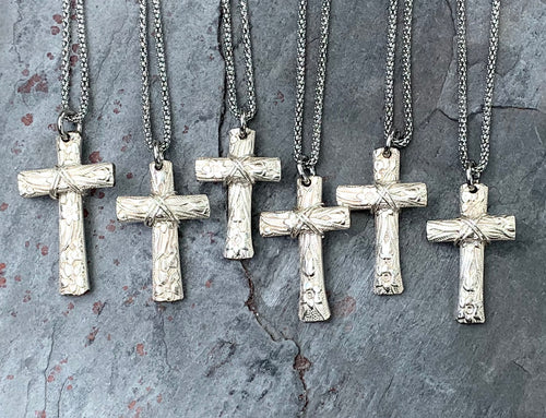 Narcissus Cross Necklaces