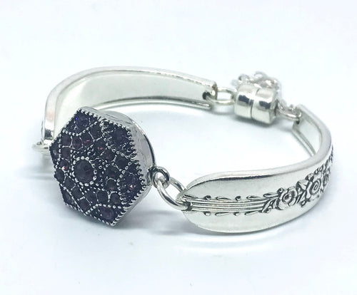 “Royal Rose” Snap Bracelet, Snap Sold Seperately