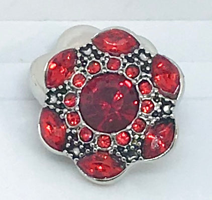 Red Crystal Flower Snap